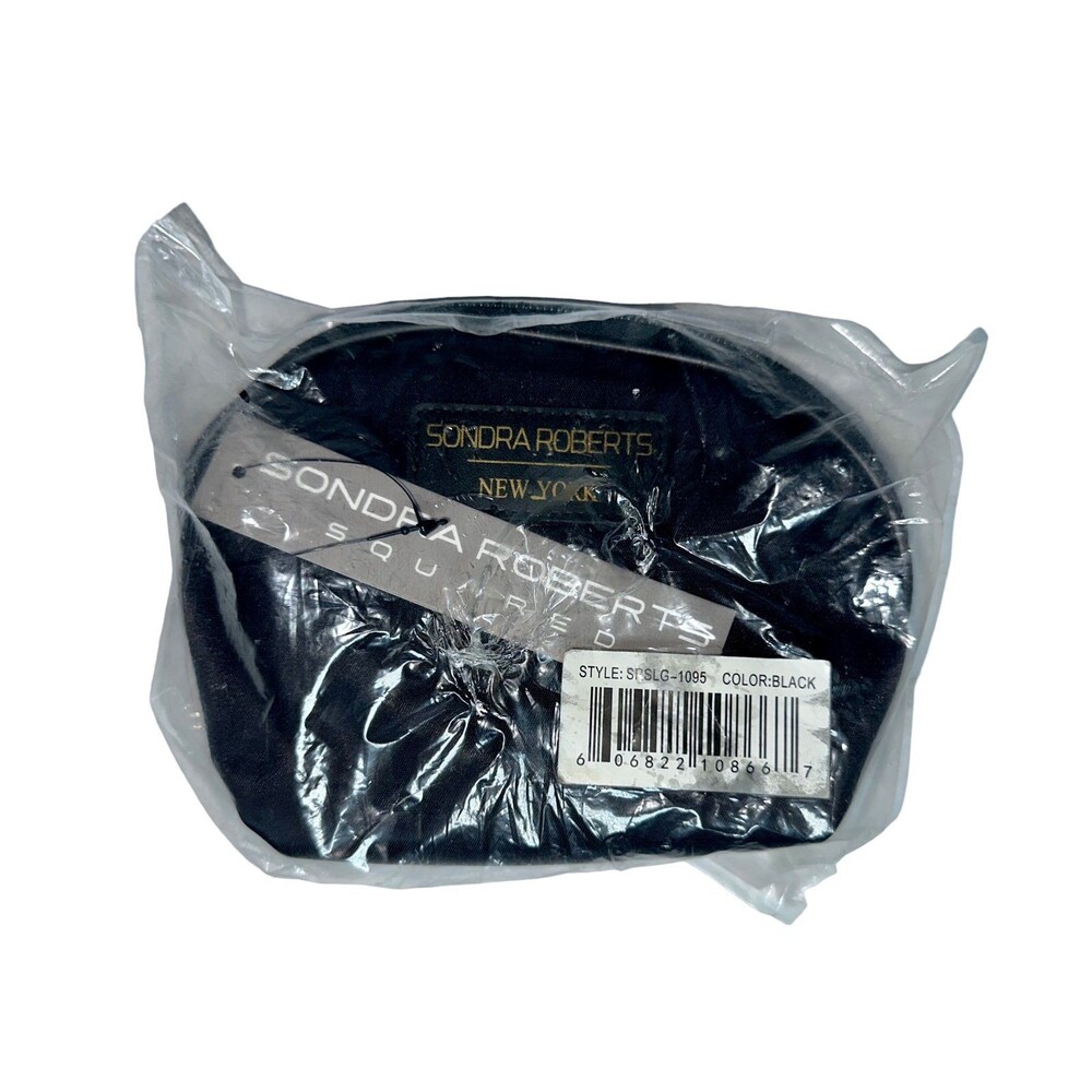 Sondra Roberts New York SRSLG-1095 Black Cosmetic Makeup Case Carry Bag